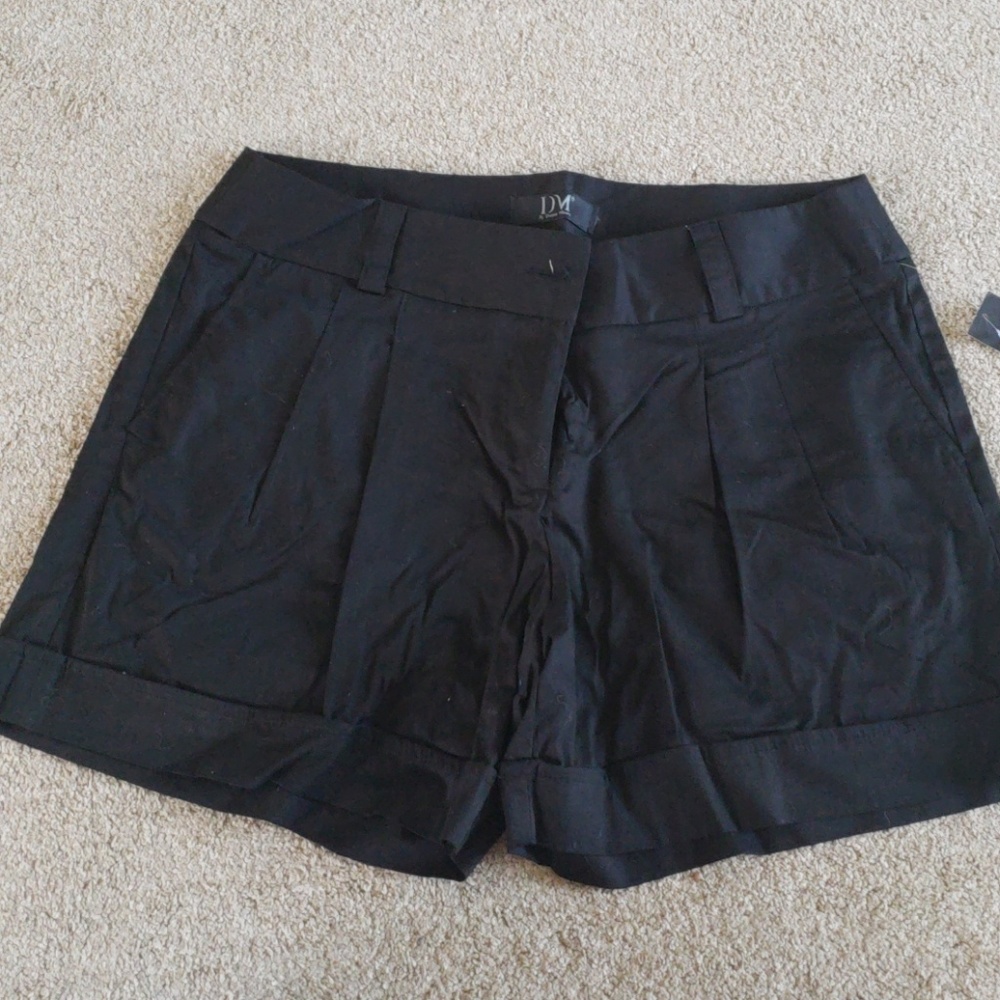Black dressy shorts